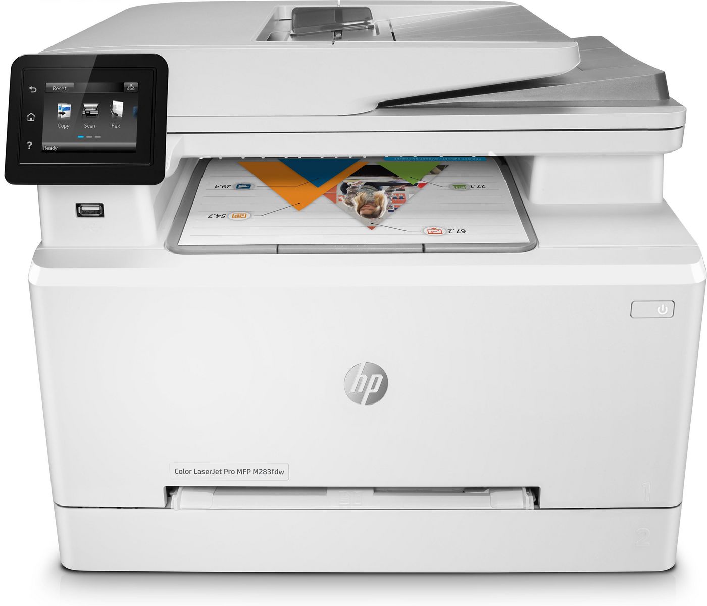 HP Color LaserJet Pro MFP M283fdw printeris