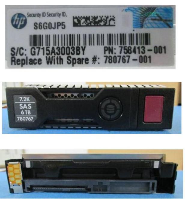 DRV HD 6TB 6G 7.2K 3.5 SAS 780767-001 (5706998847126)