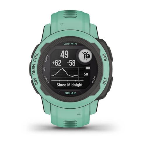 Garmin INSTINCT® 2S SOLAR Pastellgruen Viedais pulkstenis, smartwatch