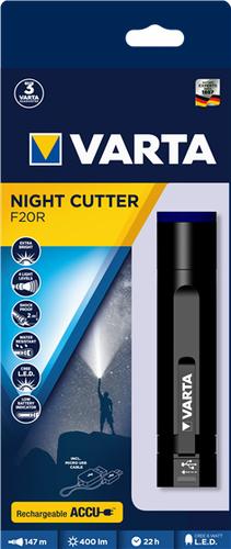 Varta Night Cutter F20R 400 Lumen kabatas lukturis