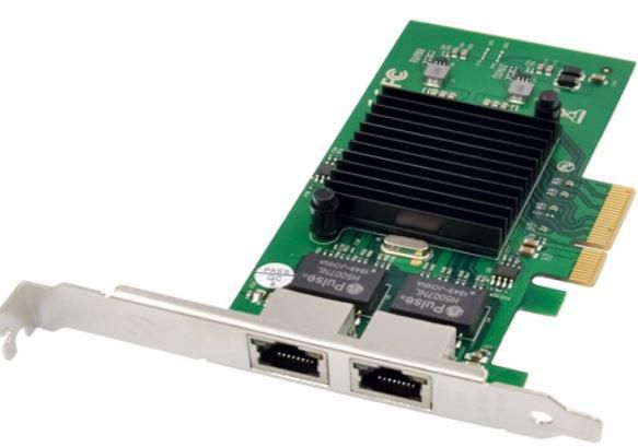 MicroConnect PCIe 82576 Dual network card 5706998811707 karte