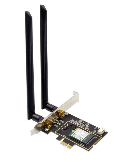 MicroConnect PCIe Intel 7260 Dual-Band 5706998984807 tīkla karte