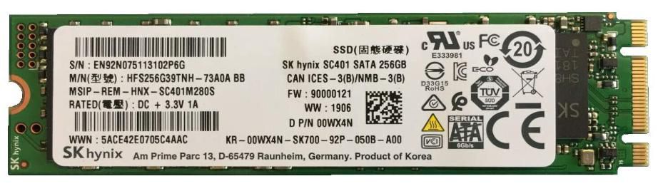 256GB, SSD, SATA3, M.2, W7KRN (5704174226666) SSD disks