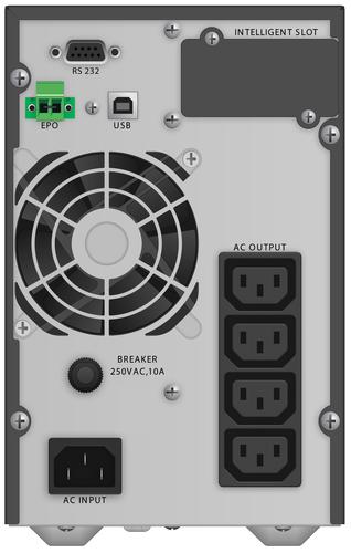 Bluewalker USV Powerwalker VFI 1000 TG, Online, 4x IEC, HID nepārtrauktas barošanas avots UPS