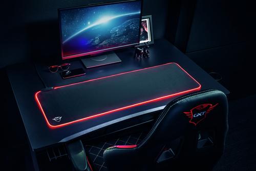 Trust GXT 764 Glide-Flex XXL Gaming mouse pad Black peles paliknis