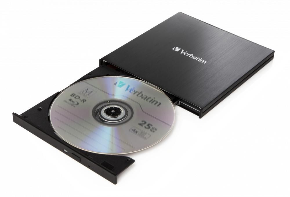 Verbatim 43889 optical disc drive Blu-Ray RW Black diskdzinis, optiskā iekārta