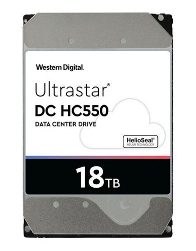 WESTERN DIGITAL Ultrastar DC HC550 18TB cietais disks