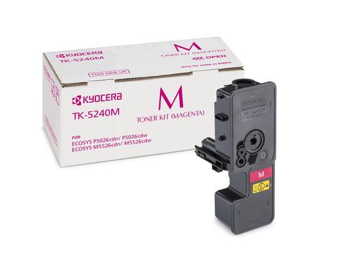 Kyocera Original TK-5240M Toner magenta 3.000 pages far ECOSYS M5526cdn/cdw, P5026cdn/cdw toneris