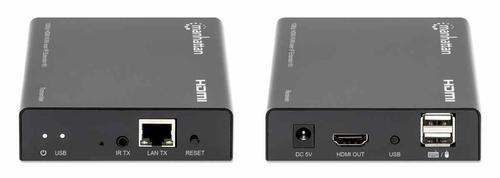 MANHATTAN 1080p@60Hz HDMI KVM over IP Extender Set  bis 120m adapteris