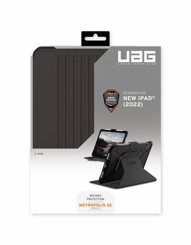 UAG Case Apple iPad 10.9" 10th Gen Metropolis SE - Black Planšetes aksesuāri