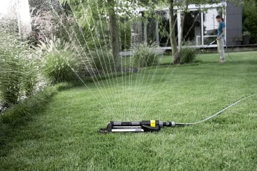 Kärcher square sprinkler OS 5.320 SV (black / yellow) Dārza laistīšanas iekārtas