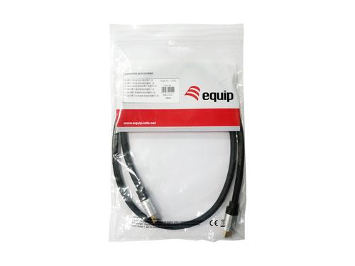 Equip HDMI UHS Ethernet 2.1 A-A St/St  2.0m 8K60Hz HDR    sw kabelis, vads