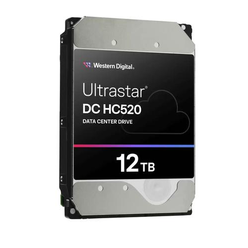 Western Digital Ultrastar DC HC520 12TB 3.5" 12000 GB Serial ATA III Array cietais disks