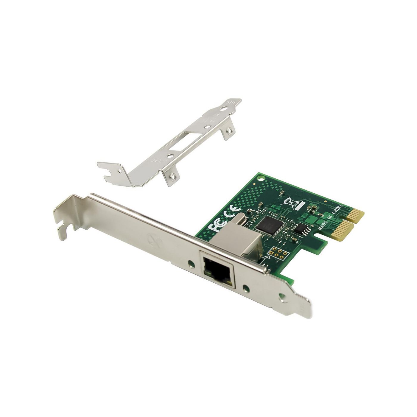 MicroConnect 1 port RJ45 network card, PCIe 5704174281962 tīkla karte