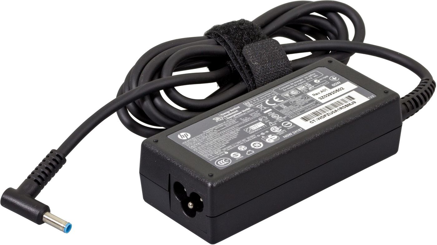 HP AC Adapter 65W Smart 4.5Mm 5711783408598 portatīvo datoru lādētājs