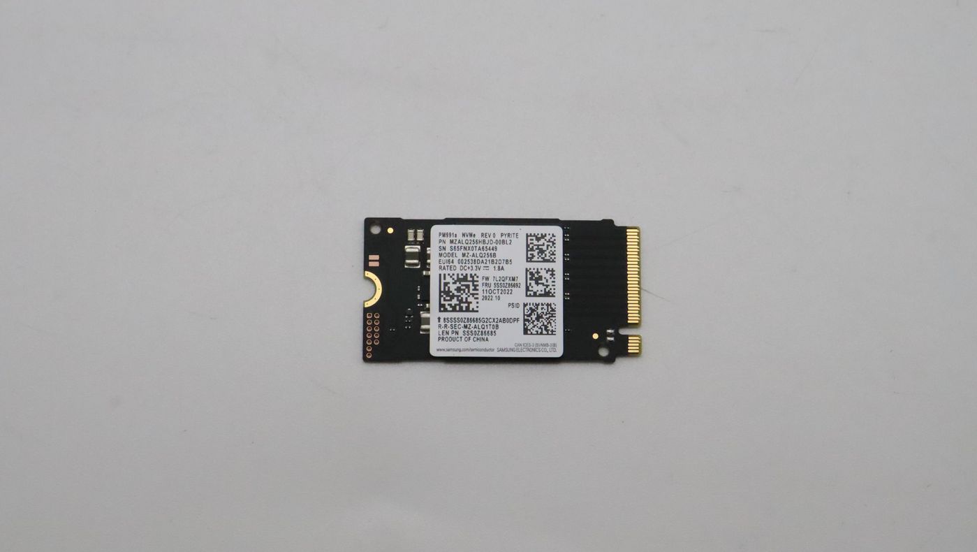 Samsung PM991A 256GB  5SS0Z86692 SSD disks