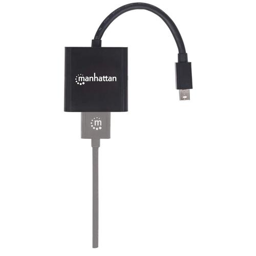 Manhattan Aktiver Mini-DisplayPort auf HDMI-Adapter schwarz adapteris