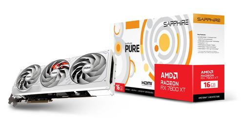 SAPPHIRE Radeon RX 7800 XT PURE GAMING OC 16GB GDDR6 graphics card video karte