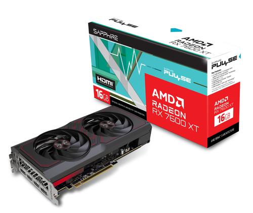 SAPPHIRE PULSE AMD RADEON RX 7600 XT video karte