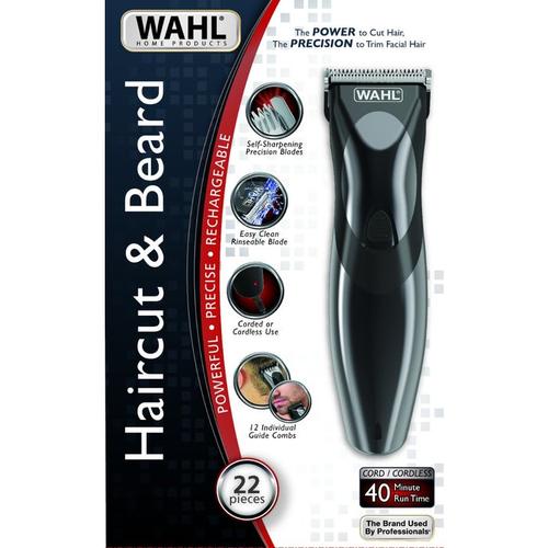 Wahl 9639-816 hair trimmers/clipper Black matu, bārdas Trimmeris