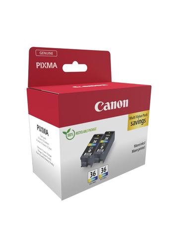 Canon CLI-36 Color Twin Pack