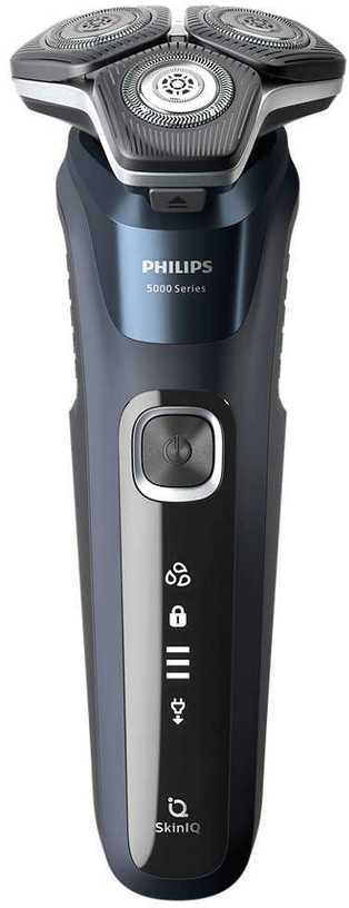 Philips Series 5000 drėgno ir sauso skutimo elektrinė barzdaskutė S5885/35 S5885 (8720689008037) Vīriešu skuveklis