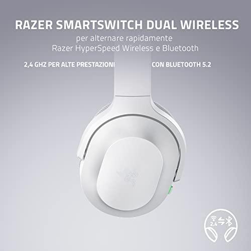 Razer Gaming Headset Barracuda  Built-in microphone, Mercury White, Wireless, Over-Ear, Noice canceling Mikrofons