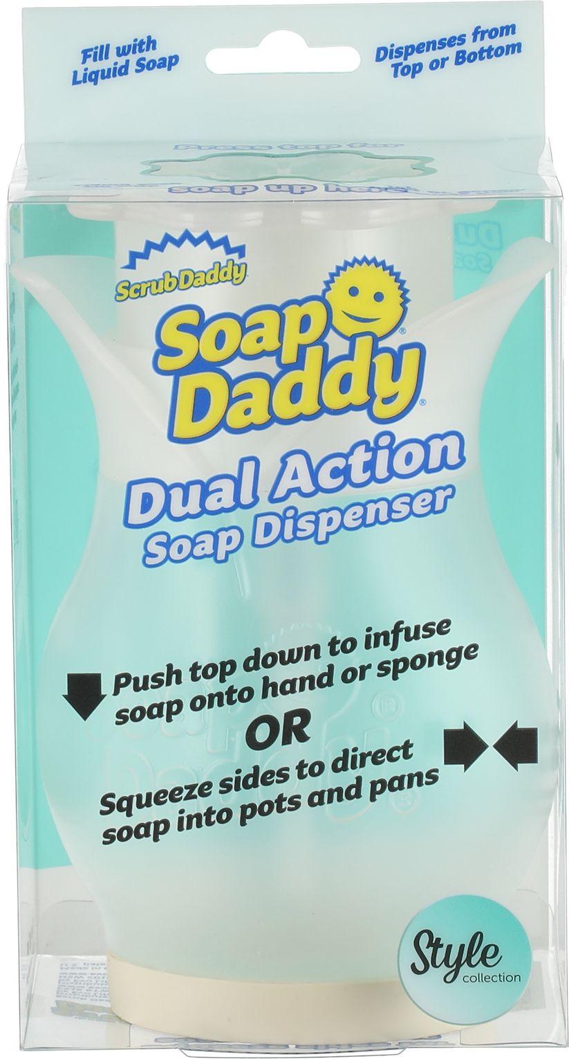 Scrub Daddy/Soap Daddy -saippua-annostelija, valkoinen 624605 (5060481020954) Sadzīves ķīmija