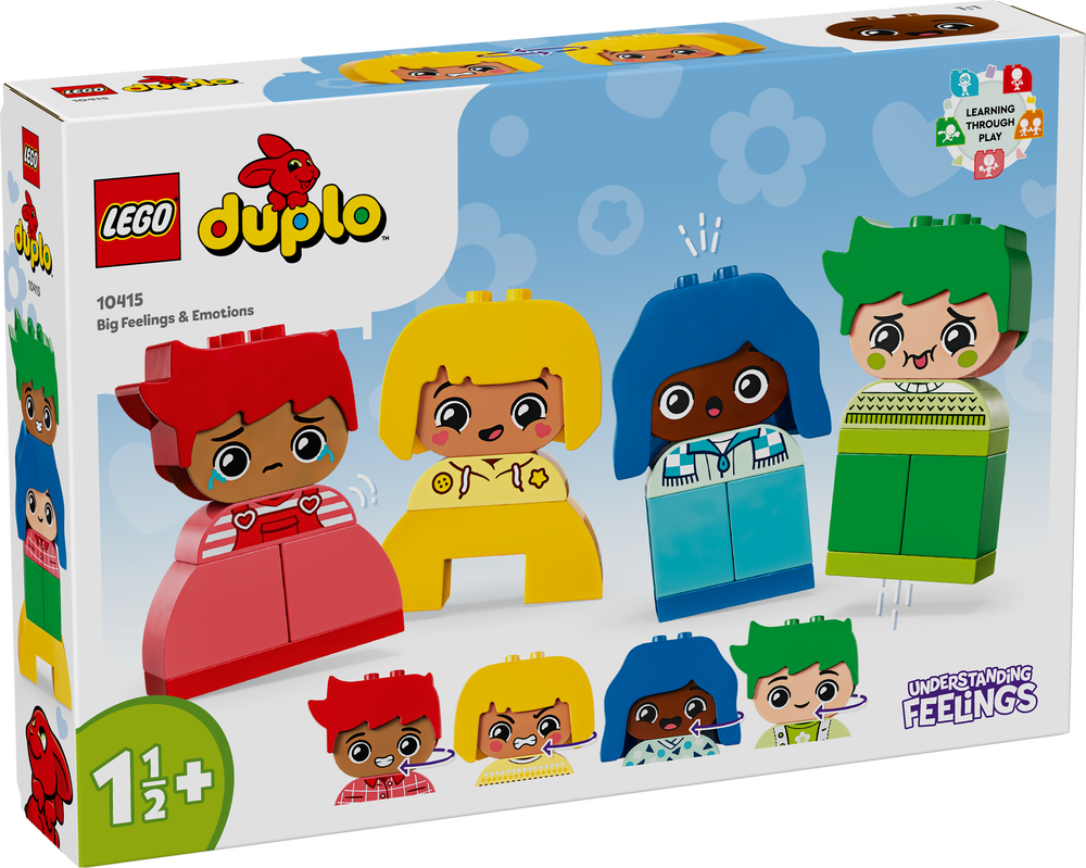 LEGO® DUPLO Stiprūs jausmai ir emocijos (10415) 10415 (5702017583259) LEGO konstruktors