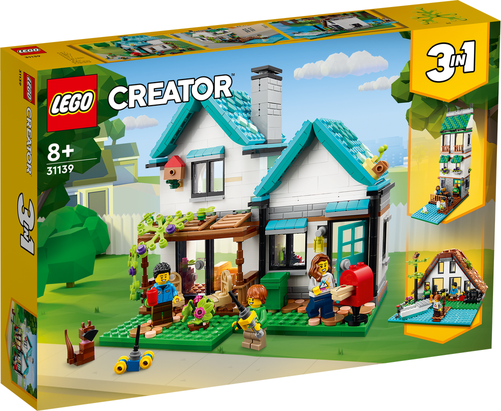 LEGO® Creator 3-in-1 Jaukūs namai (31139) 31139 (5702017415925) LEGO konstruktors