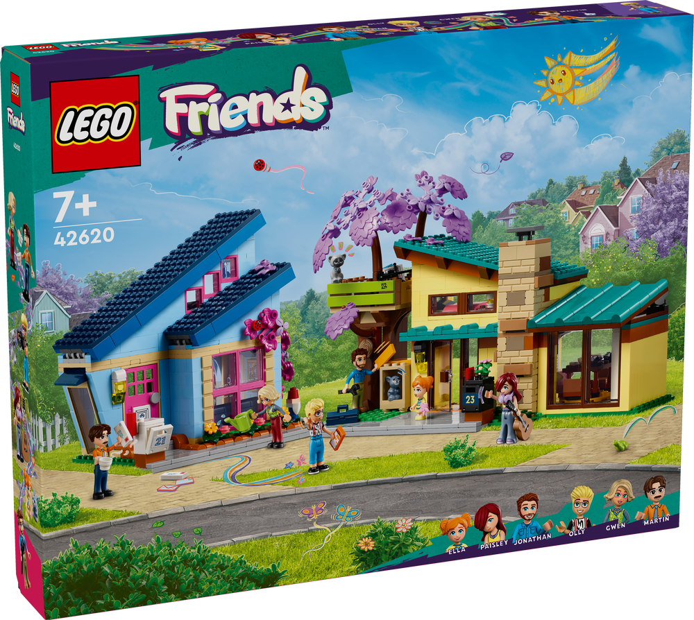 LEGO® Friends Olio ir Peizlės šeimų namai (42620) 42620 (5702017567310) LEGO konstruktors