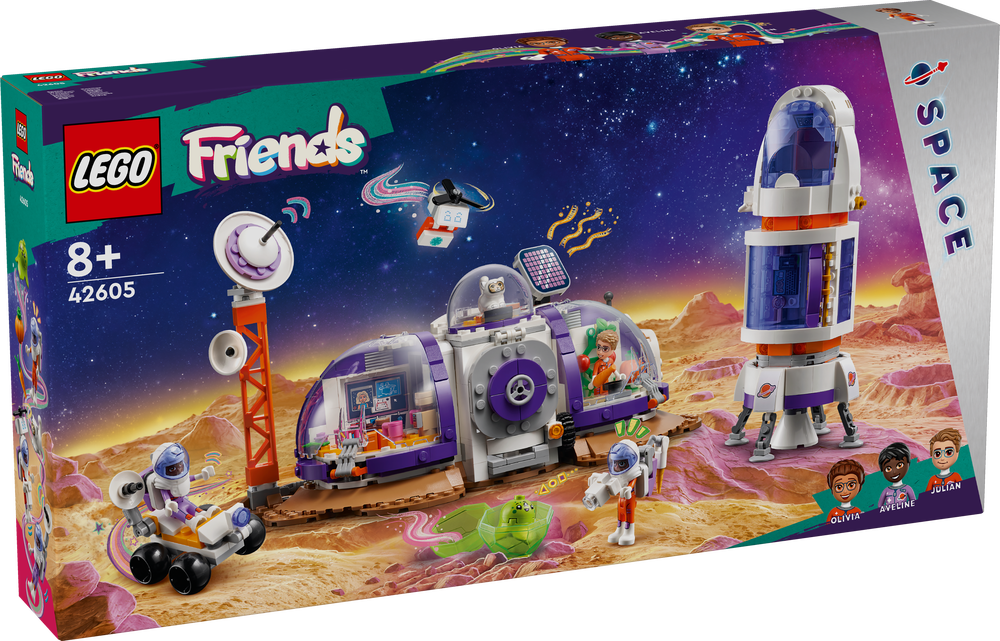 LEGO® Friends Marso kosminė bazė ir raketa (42605) 42605 (5702017589282) LEGO konstruktors