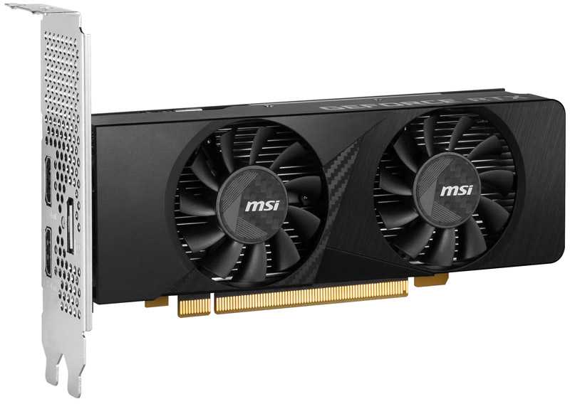 MSI GEFORCE RTX 3050 LP 6G OC graphics card NVIDIA 6 GB GDDR6 video karte