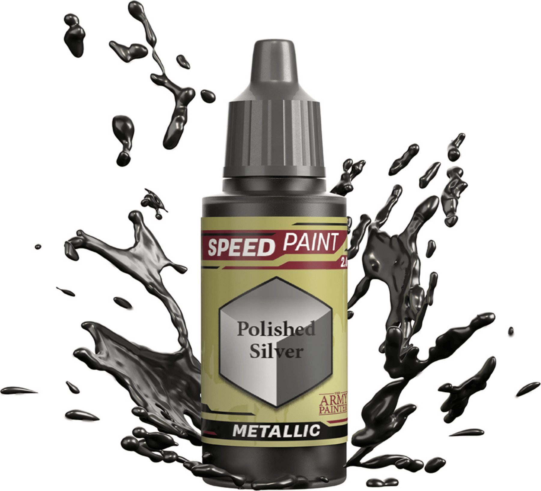 Army Painter FARBKA ARMY PAINTER SPEEDPAINT METALLIC 2.0: POLISHED SILVER 2016359 (5713799207103)