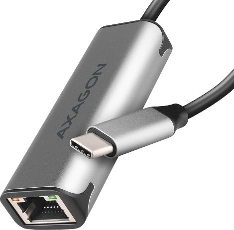 ADE-25RC SUPERSPEED USB-C 2.5 GIGABIT ETHERNETCompact aluminum USB-C 3.2 Gen 1 2.5 Gigabit Ethernet 10/100/1000/2500 Mbit adapter with autom adapteris