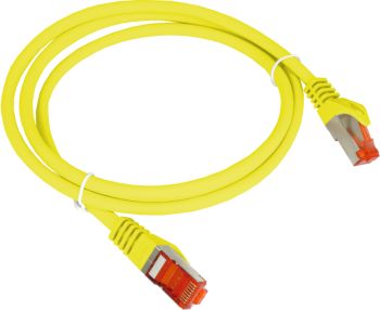 Alantec Patch-cord S/FTP kat.6A LSOH 2.0m zolty ALANTEC KKS6AZOL2.0 (5901738559738) tīkla kabelis