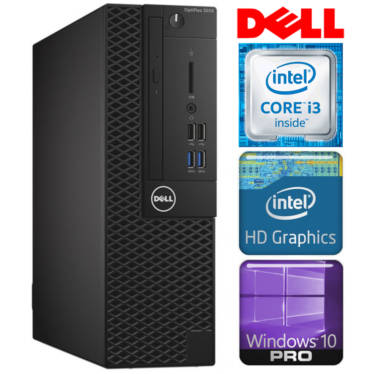 DELL 3050 SFF i3-7100 32GB 128SSD M.2 NVME WIN10Pro RW32830 (EAN411532830)