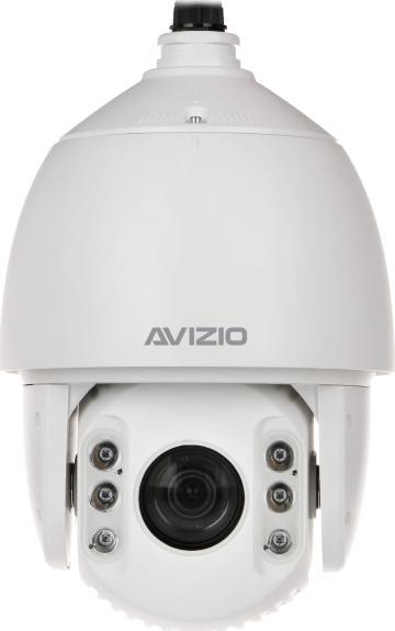 Kamera IP AVIZIO Kamera IP szybkoobrotowa PTZ, 4 Mpx, 5.9-177mm, obiektyw zmotoryzowany zmiennoogniskowy, 30 x zoom optyczny AVIZIO - AVIZIO novērošanas kamera