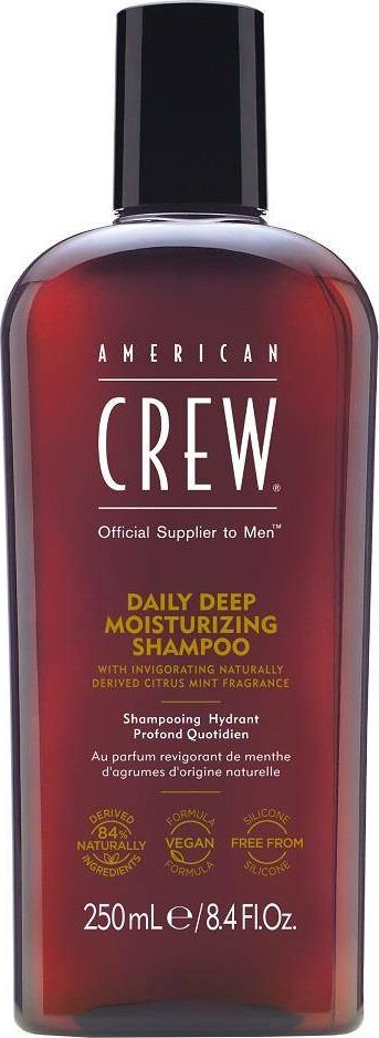 Alfaparf American Crew Daily Deep Moisturizing Shampoo szampon gleboko nawilzajacy do wlosow 250ml 738678001370 (738678001370) Matu šampūns