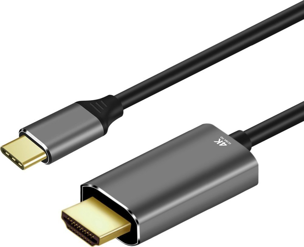 ART CABLE USB-C male/HDMI 2.0 male 4K kabelis video, audio