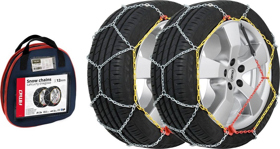 AMiO Snow chains 12mm kn-130 auto kopšanai