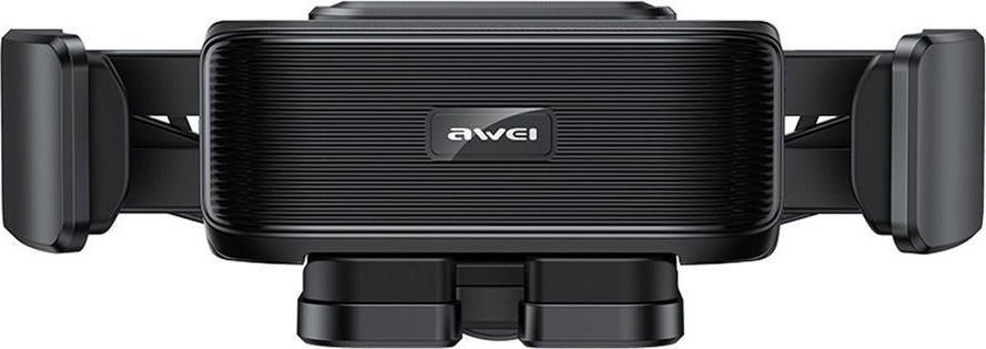 Awei Uchwyt samochodowy Awei X39 grawitacyjny do kratki czarny X39 (6954284003063) Mobilo telefonu turētāji