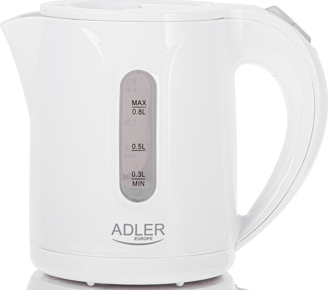 Electric kettle 0,8l AD 1371w white Elektriskā Tējkanna