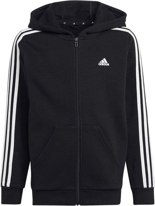 Adidas Bluza adidas 3 Stripes FL Full-Zip Hoody Jr HR6331