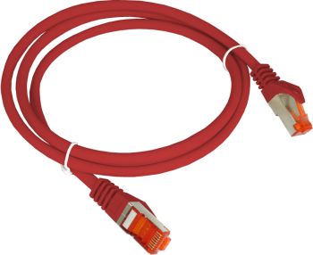 Alantec Patch-cord S/FTP kat.6A LSOH 2.0m czerwony ALANTEC KKS6ACZE2.0 (5901738559721) tīkla kabelis