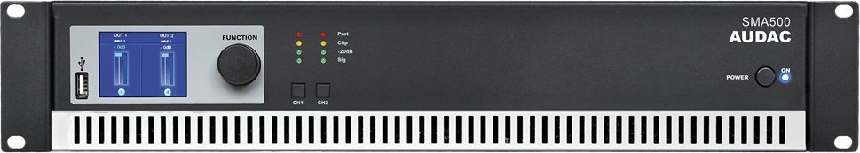 Audac AUDAC SMA500 WaveDynamics Trademark  dual-channel power amplifier 2 x 500W SMA500 (5414795034204)