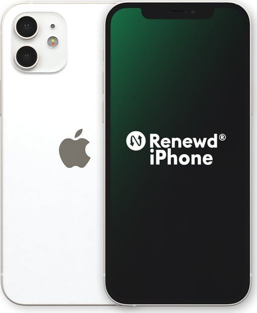 Renewd iPhone 12 White 64GB with 24 months warranty Mobilais Telefons