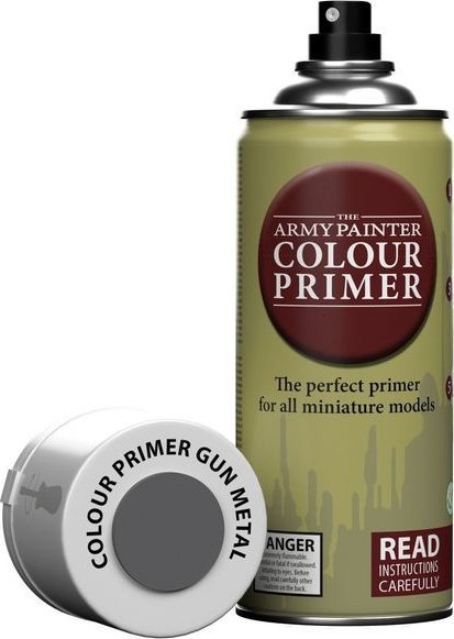 Army Painter Army Painter Colour Primer - Gun Metal (2022) 2012511 (5713799302518)