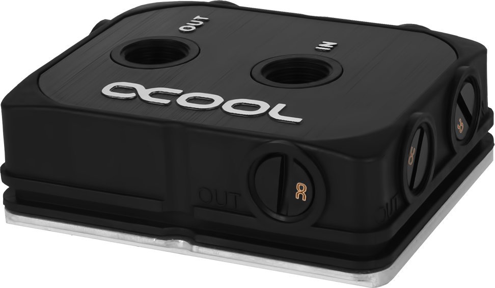 Alphacool Alphacool Eisblock XPX Pro 1U CPU-Kuhler - AMD/Intel WACP-398 (4250197129367) ūdens dzesēšanas sistēmas piederumi