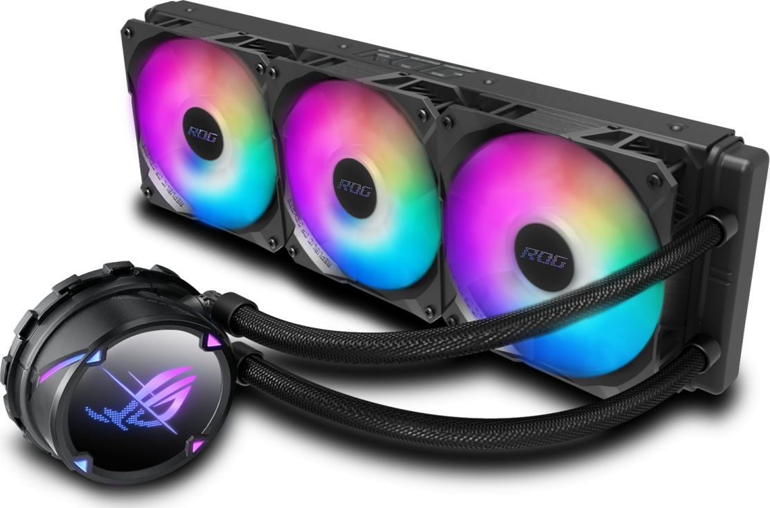 ASUS ROG STRIX LC II 360 ARGB AiO Cooler ventilators